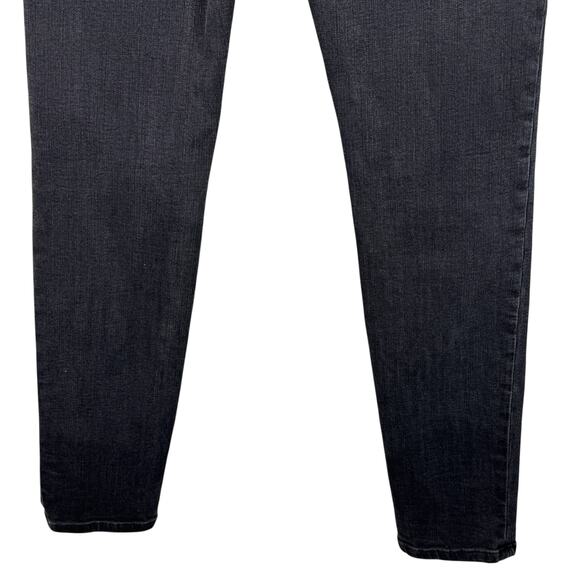Madewell SZ 25 - 11” High-Rise Skinny Jeans Stretch Zip-Fly Pockets Black Wash - Picture 6 of 10